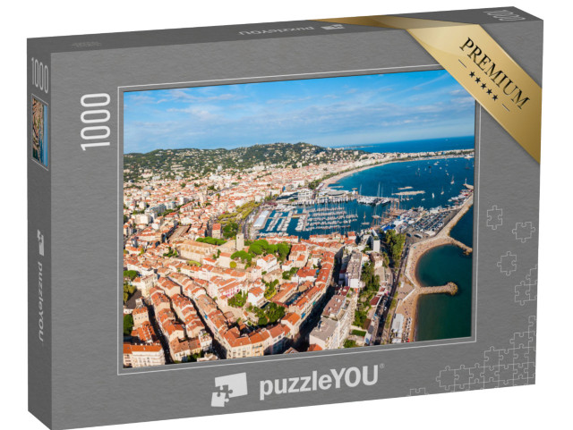 Puzzle de 1000 pièces « Vue panoramique sur Cannes »