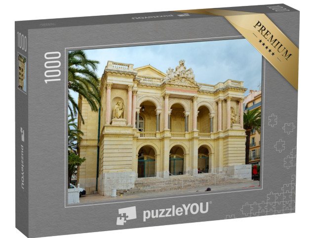 Puzzle de 1000 pièces « France.Toulon. Toulon abrite le deuxième plus grand opéra de France. »