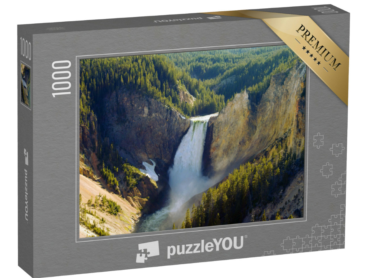 Puzzle de 1000 pièces « Grand canyon du parc national de Yellowstone »