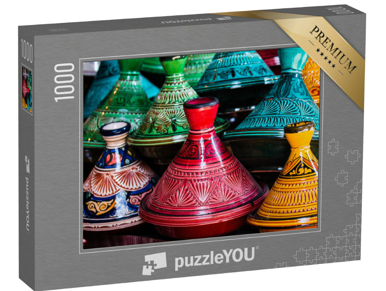 Puzzle de 1000 pièces « Tajine en céramique, Maroc »