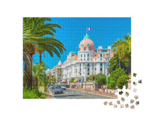Puzzle de 1000 pièces « Promenade des Anglais, Nice, France »