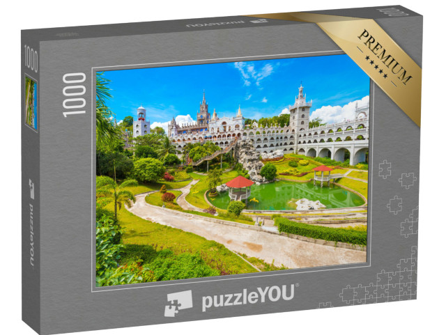 Puzzle de 1000 pièces « Le sanctuaire catholique Simala à Sibonga, Cebu, Philippines »