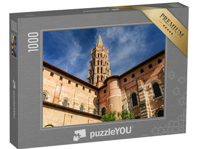 Puzzle de 1000 pièces « Basilique Saint Sernin, Toulouse, France »