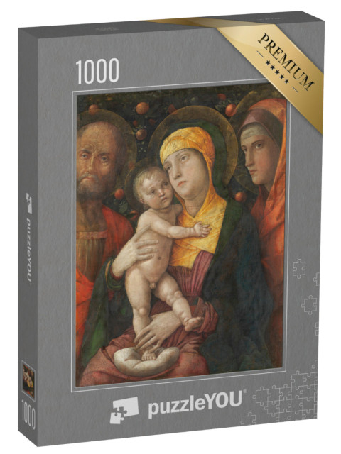 Puzzle de 1000 pièces « Andrea Mantegna - La Sainte Famille avec Sainte Marie-Madeleine »