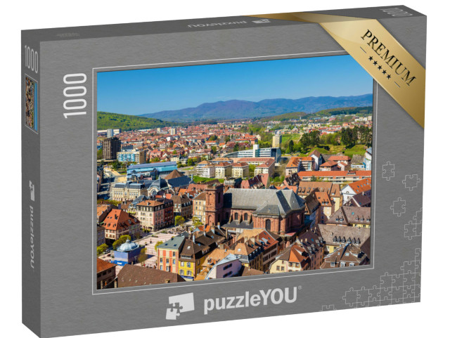 Puzzle de 1000 pièces « Vue de Belfort depuis la citadelle - France »