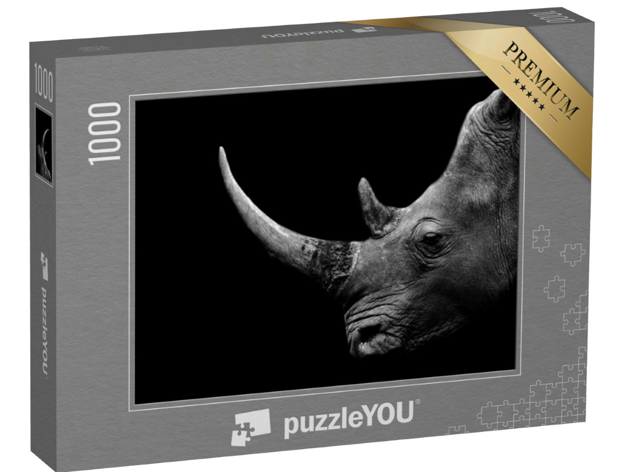 Puzzle de 1000 pièces « Rhinocéros »