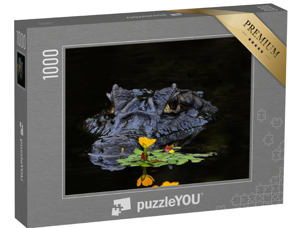 Puzzle de 1000 pièces « Les caïmans sont des crocodiles »