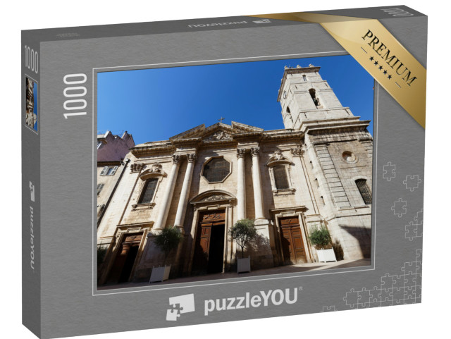 Puzzle de 1000 pièces « Cathédrale Sainte-Marie de la Seds à Toulon, France »