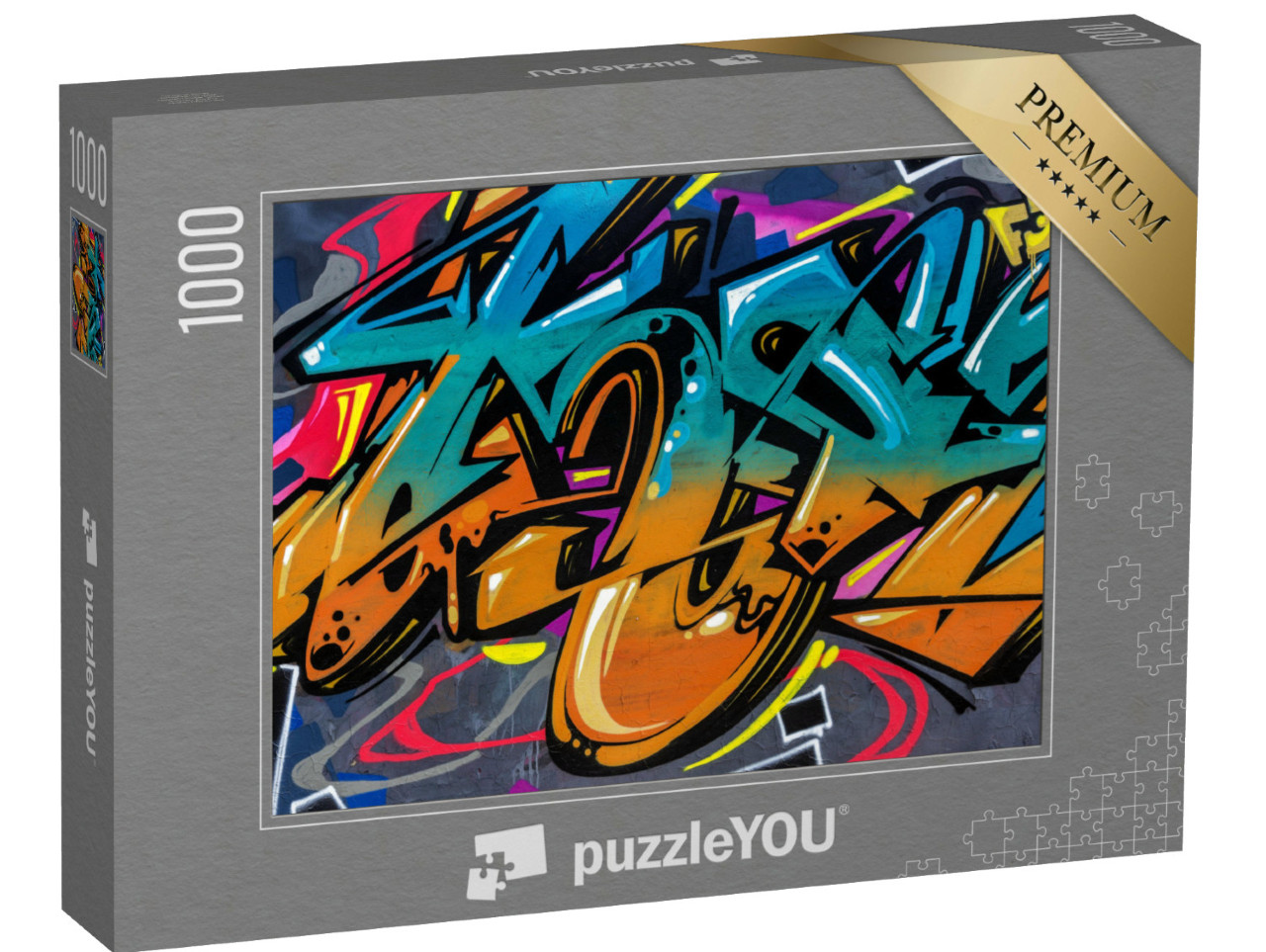 Puzzle de 1000 pièces « Street Art Inscription graffiti »