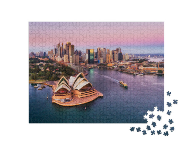 Puzzle de 1000 pièces « Skyline de Sydney, Australie »
