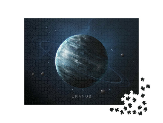 Puzzle de 1000 pièces « Uranus avec anneau »