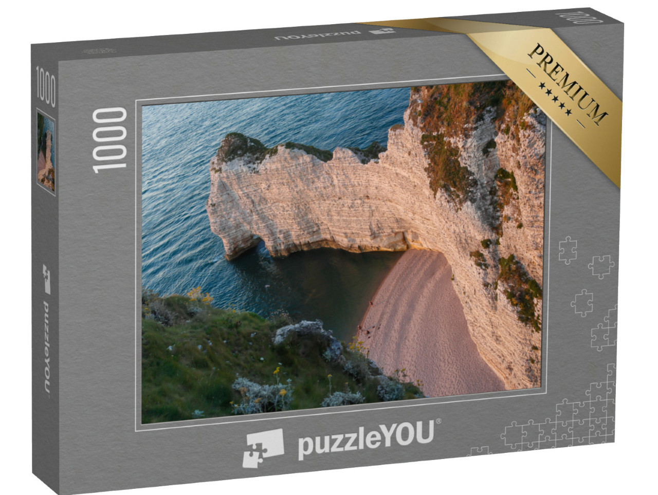 Puzzle de 1000 pièces « Étretat /Côte d'Albâtre / Normandie / France »