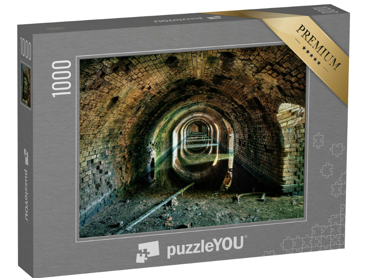 Puzzle de 1000 pièces « Lieux perdus - catacombes souterraines »
