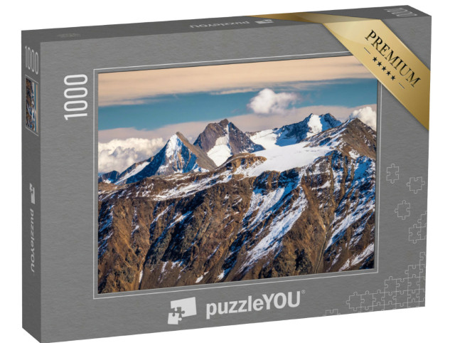 Puzzle de 1000 pièces « Route du glacier de l'Ötztal »