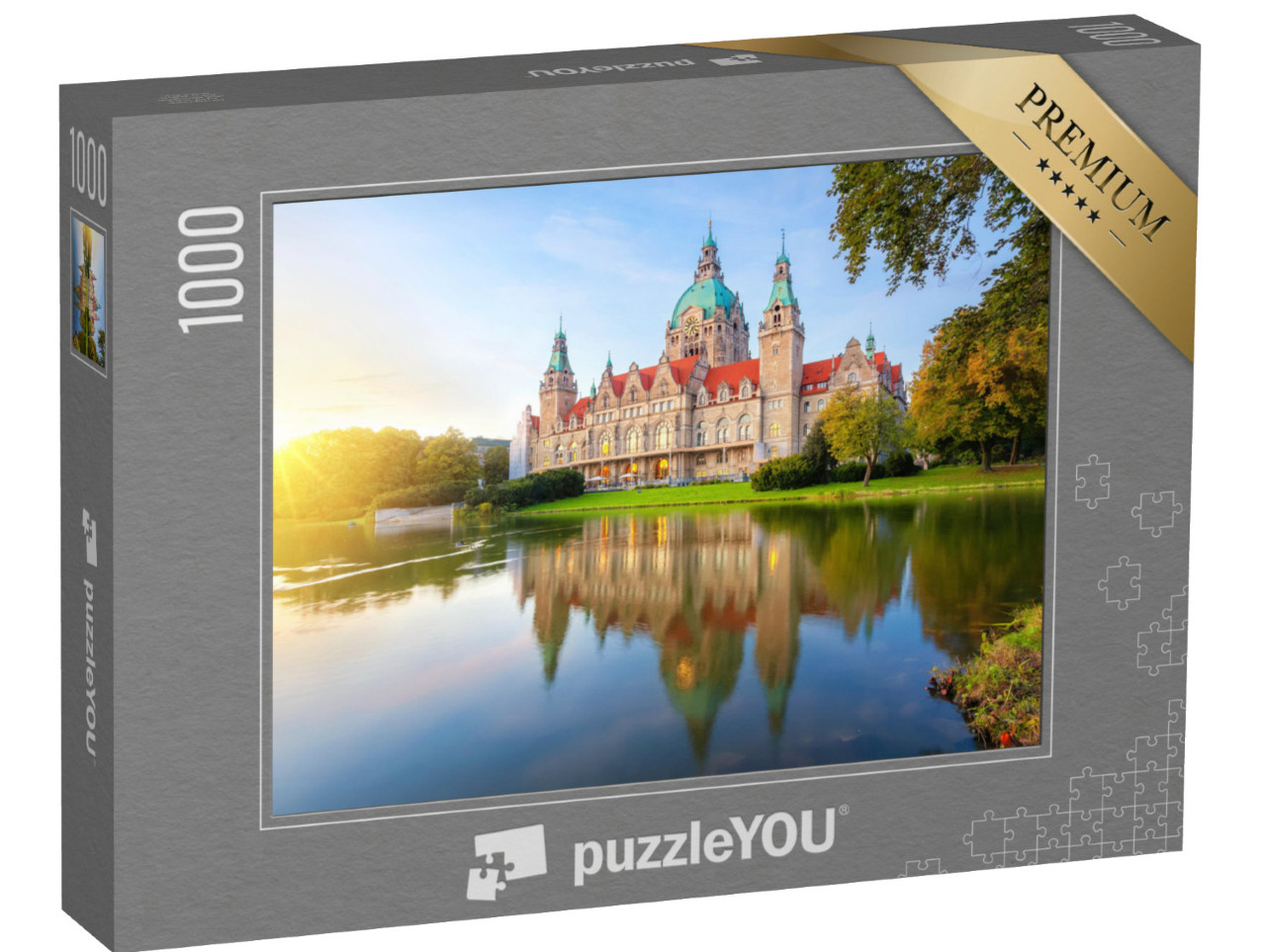 Puzzle de 1000 pièces « Hannover, Allemagne, Neues Rathaus »