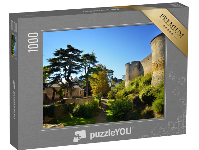 Puzzle de 1000 pièces « Montreuil-Bellay, situé au bord du Thouet »