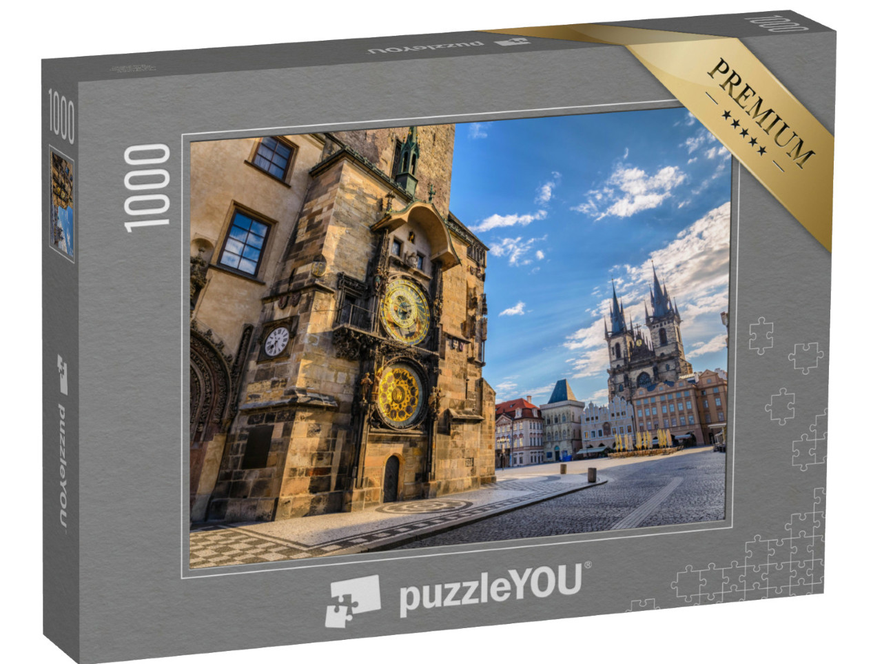 Puzzle de 1000 pièces « Prague Place de la vieille ville République tchèque »