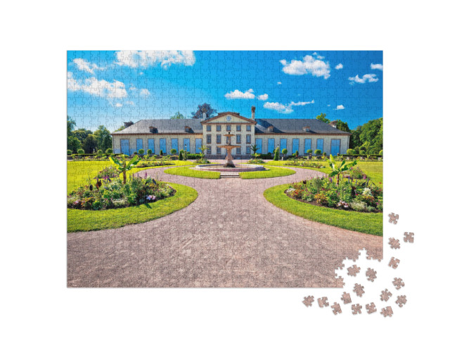 Puzzle de 1000 pièces « Parc de l'Orangerie à Strasbourg, région Alsace, France »