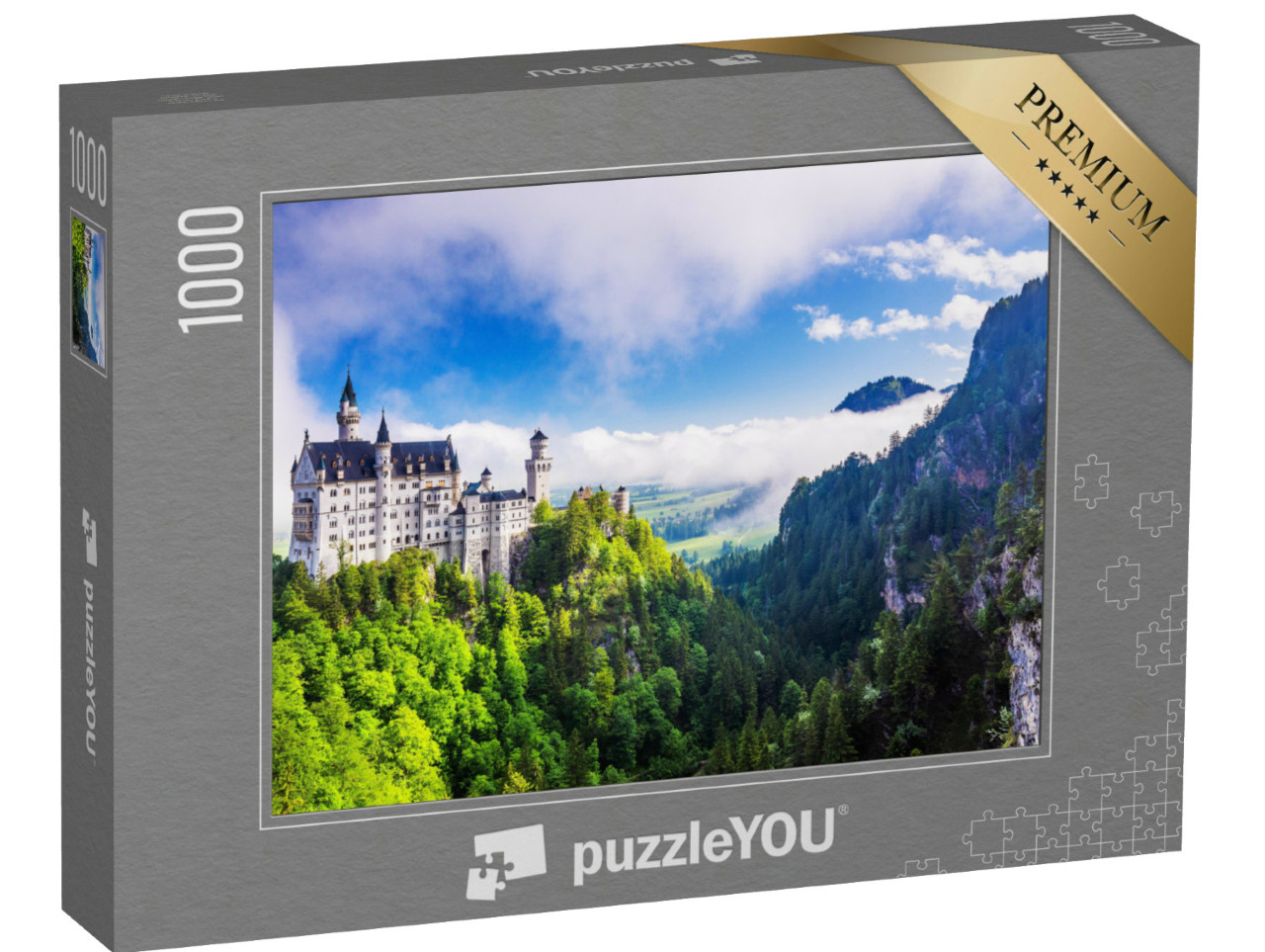 Puzzle de 1000 pièces « Château de Neuschwanstein près de Füssen en Bavière »