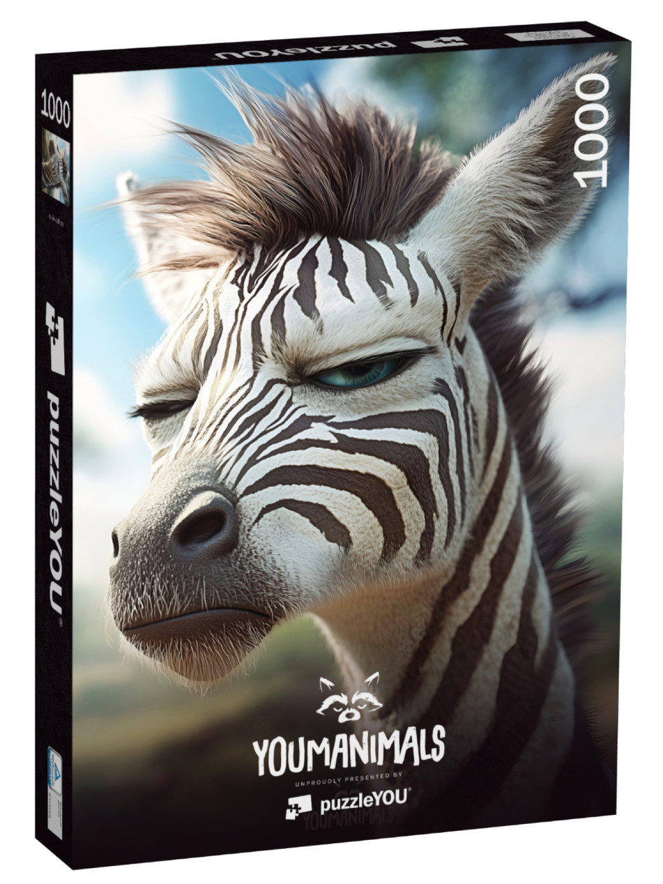 Puzzle de 1000 pièces « YOUMANIMALS: Zoe »