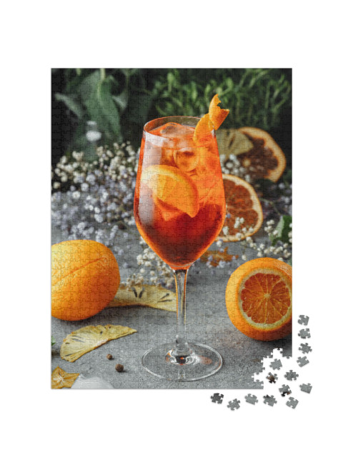 Puzzle de 1000 pièces « Cocktail Aperol Spritz »