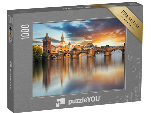 Puzzle de 1000 pièces « Prague - Pont Charles, République tchèque »