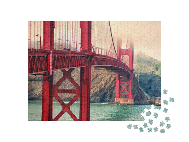 Puzzle de 1000 pièces « Pont du Golden Gate »