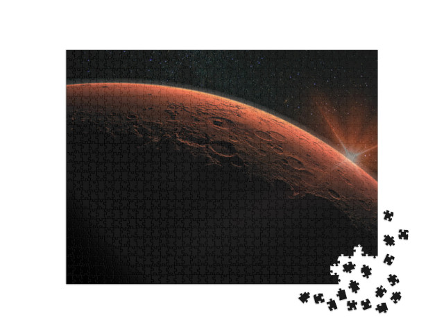 Puzzle de 1000 pièces « La planète Mars »
