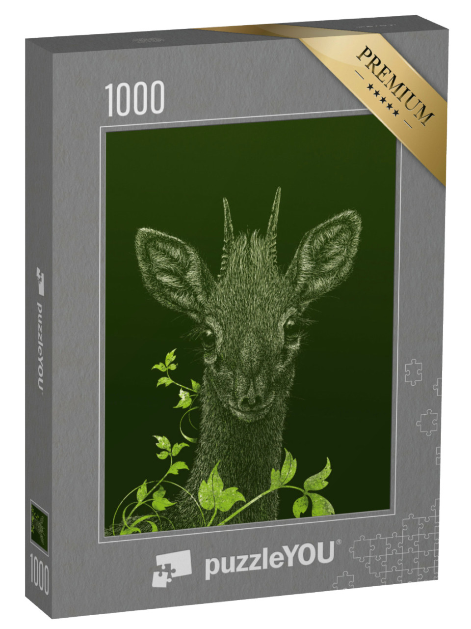 Puzzle de 1000 pièces « Antilope naine »