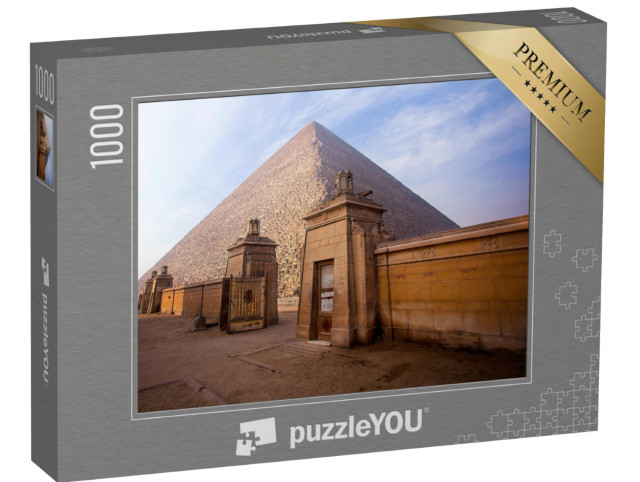 Puzzle de 1000 pièces « Les pyramides de Gizeh en Égypte »
