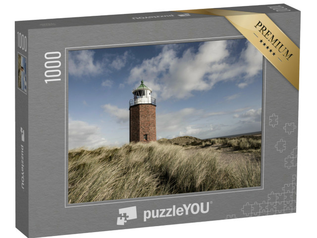 Puzzle de 1000 pièces « Phare Quermarkenfeuer près de Kampen, Sylt, Allemagne »