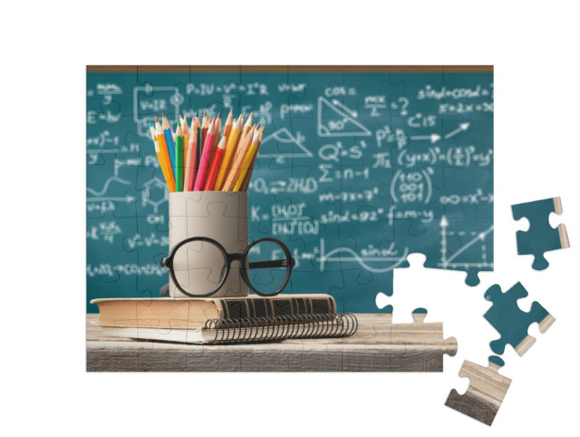 Puzzle de 48 pièces « École »