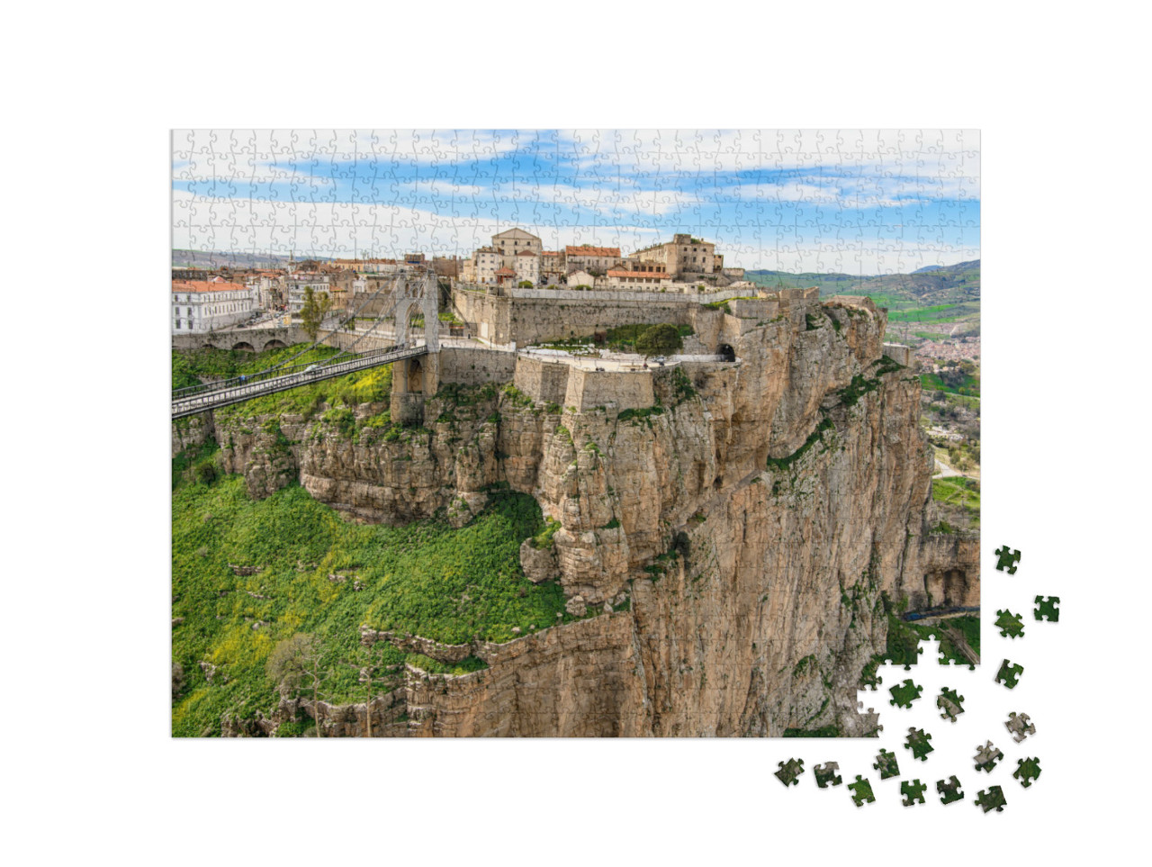 Puzzle de 1000 pièces « Constantine au nord-est de l'Algérie »