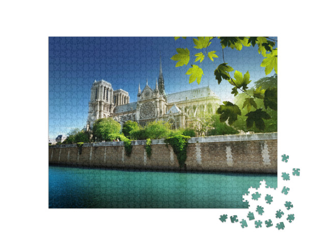 Puzzle de 1000 pièces « Notre Dame Paris, France »