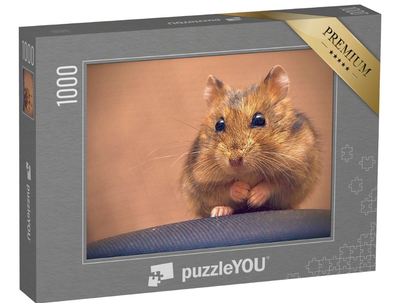 Puzzle de 1000 pièces « Adorable hamster brun »