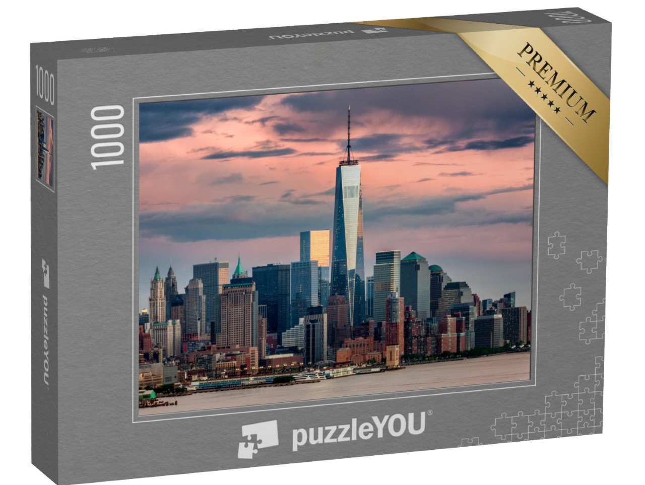 Puzzle de 1000 pièces « One World Trade Center à New York, États-Unis »