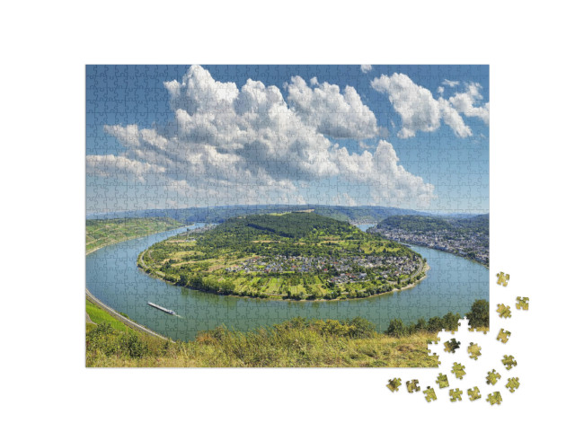 Puzzle de 1000 pièces « Village viticole de Boppard am Rhein »