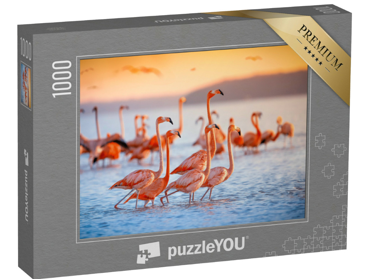 Puzzle de 1000 pièces « Flamants roses »