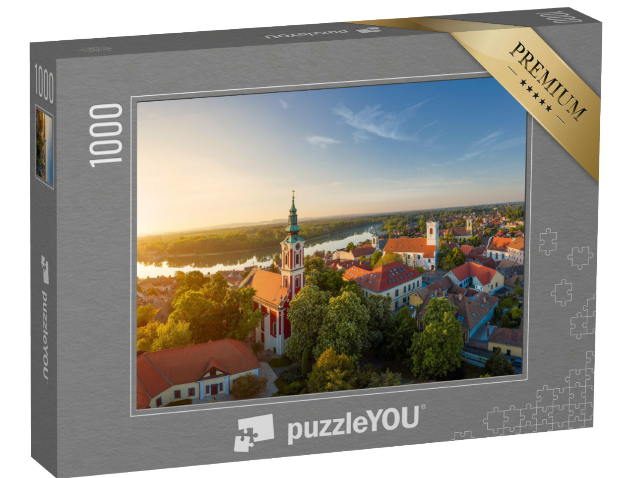 Puzzle de 1000 pièces « Ville de Szentendre sur le Danube »