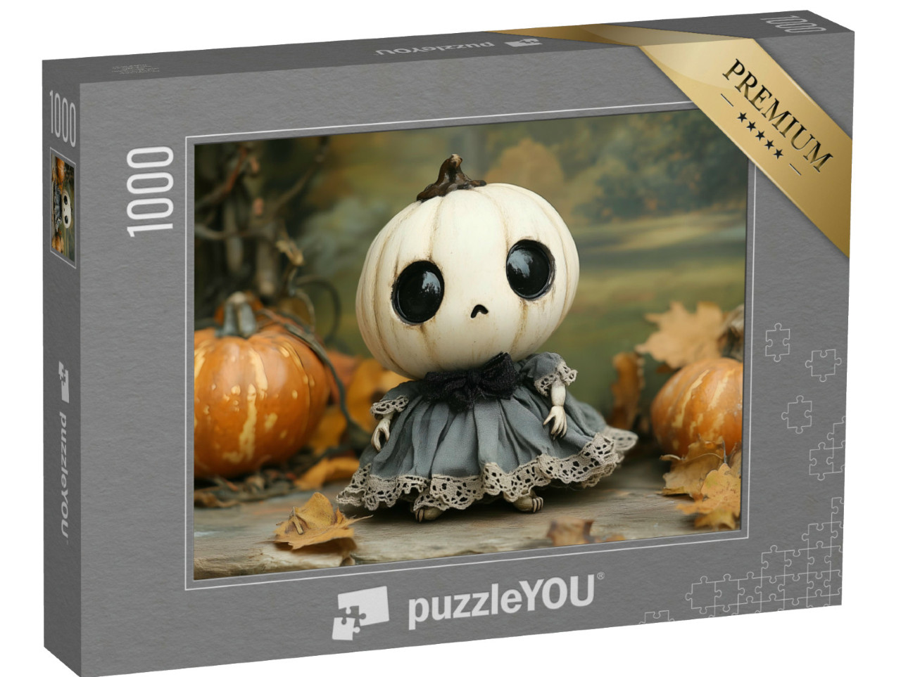 Puzzle de 1000 pièces « Spectre de citrouille »