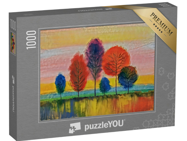 Puzzle de 1000 pièces « dans le style artistique de Franz Marc »