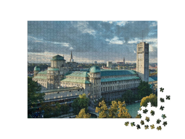 Puzzle de 1000 pièces « Deutsches Museum : science et technique, Munich, Allemagne »