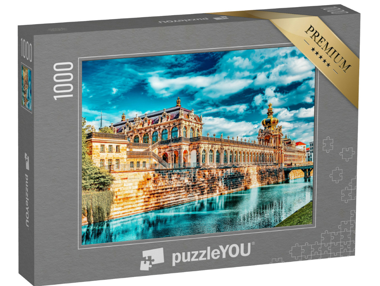 Puzzle de 1000 pièces « Dresdner Zwinger, Saxe, Allemagne »