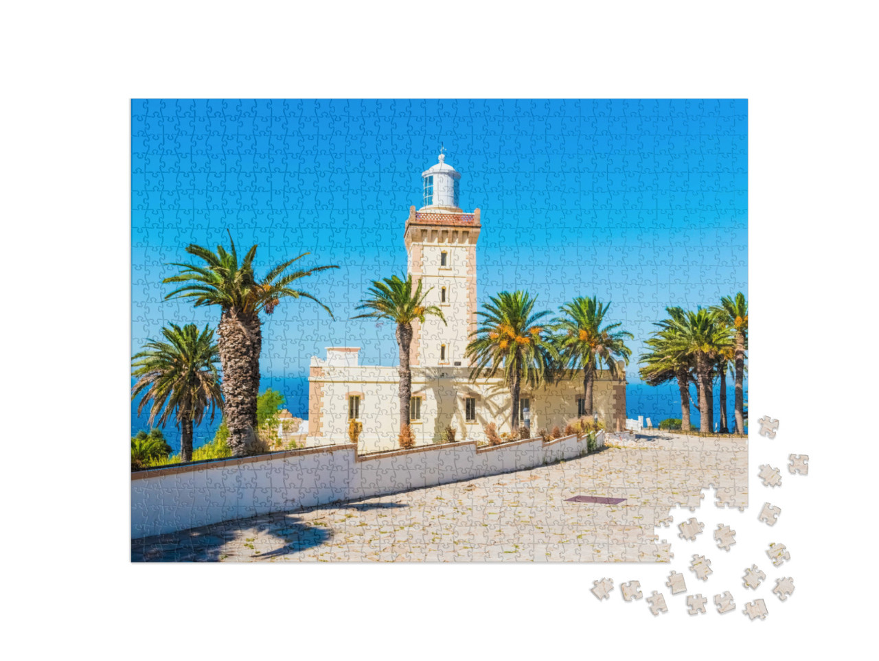 Puzzle de 1000 pièces « Phare de Cap Spartel, Maroc »