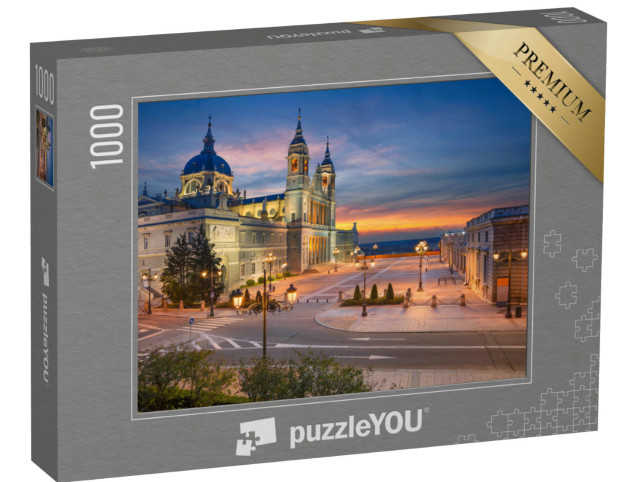 Puzzle de 1000 pièces « Santa Maria la Real de La Almudena, Madrid, Espagne »