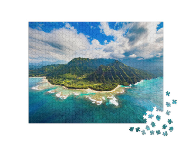 Puzzle de 1000 pièces « Côte Na Pali, Kauai »