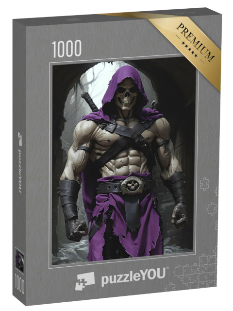 Puzzle de 1000 pièces « Squelette entier musclé »