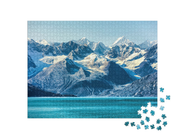 Puzzle de 1000 pièces « Parc national de Glacier Bay en Alaska »