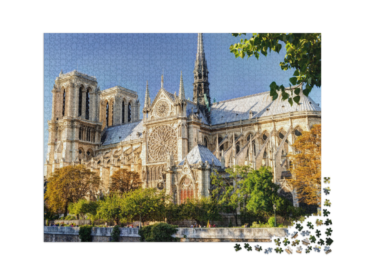Puzzle de 2000 pièces « Cathédrale Notre-Dame de Paris »