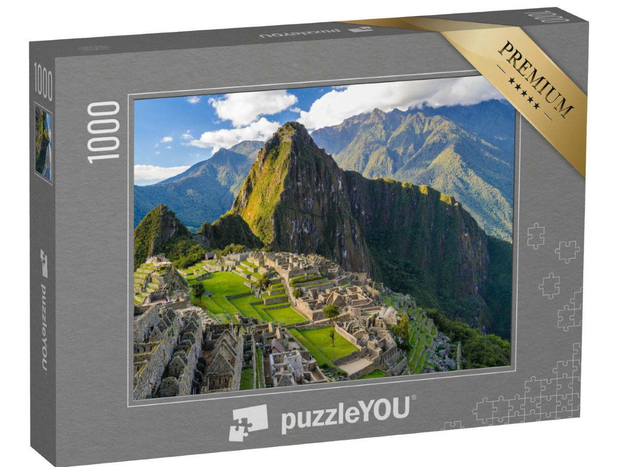 Puzzle de 1000 pièces « Machu Picchu, site du patrimoine mondial, Pérou »